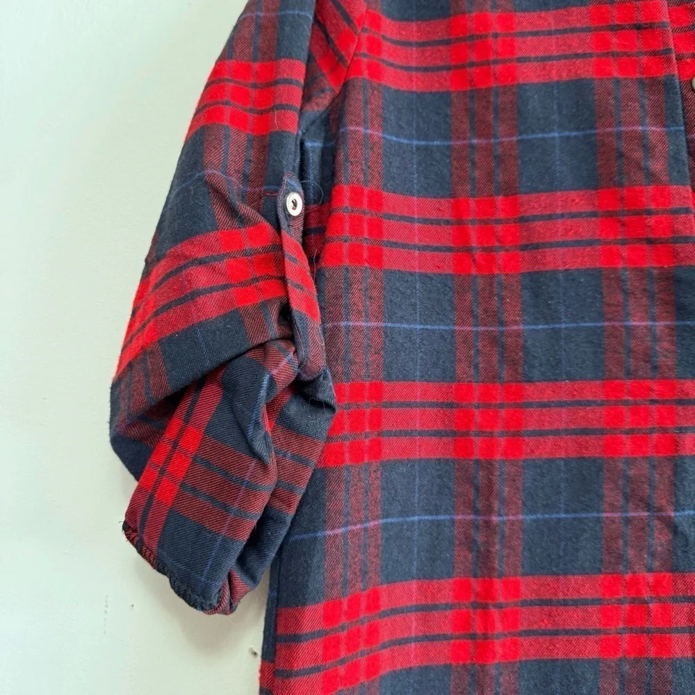 🧨 5/$25 Women’s Plaid Mini Shirt Winter Dress